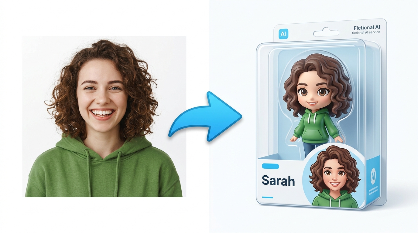AIフィギュア化の概要を示すイラスト