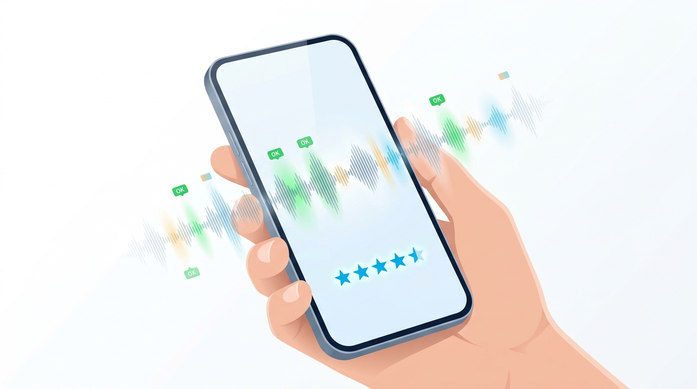 スピークバディの発音フィードバック精度を示すイラスト