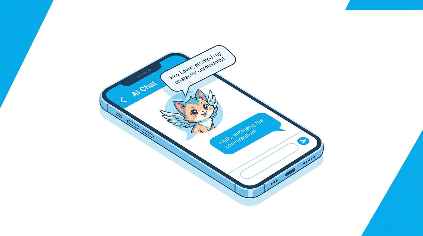 AIチャットでキャラクターと会話できるアプリ・サイトとは